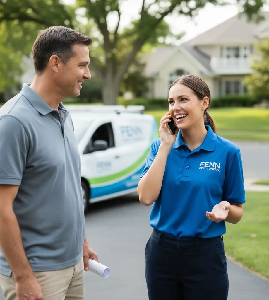 Fenn Pest Control customer support in Cedar Bluff